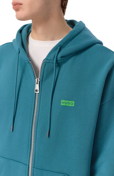 Хлопковая толстовка HUGO BLUE, арт. 50520017, фото 5