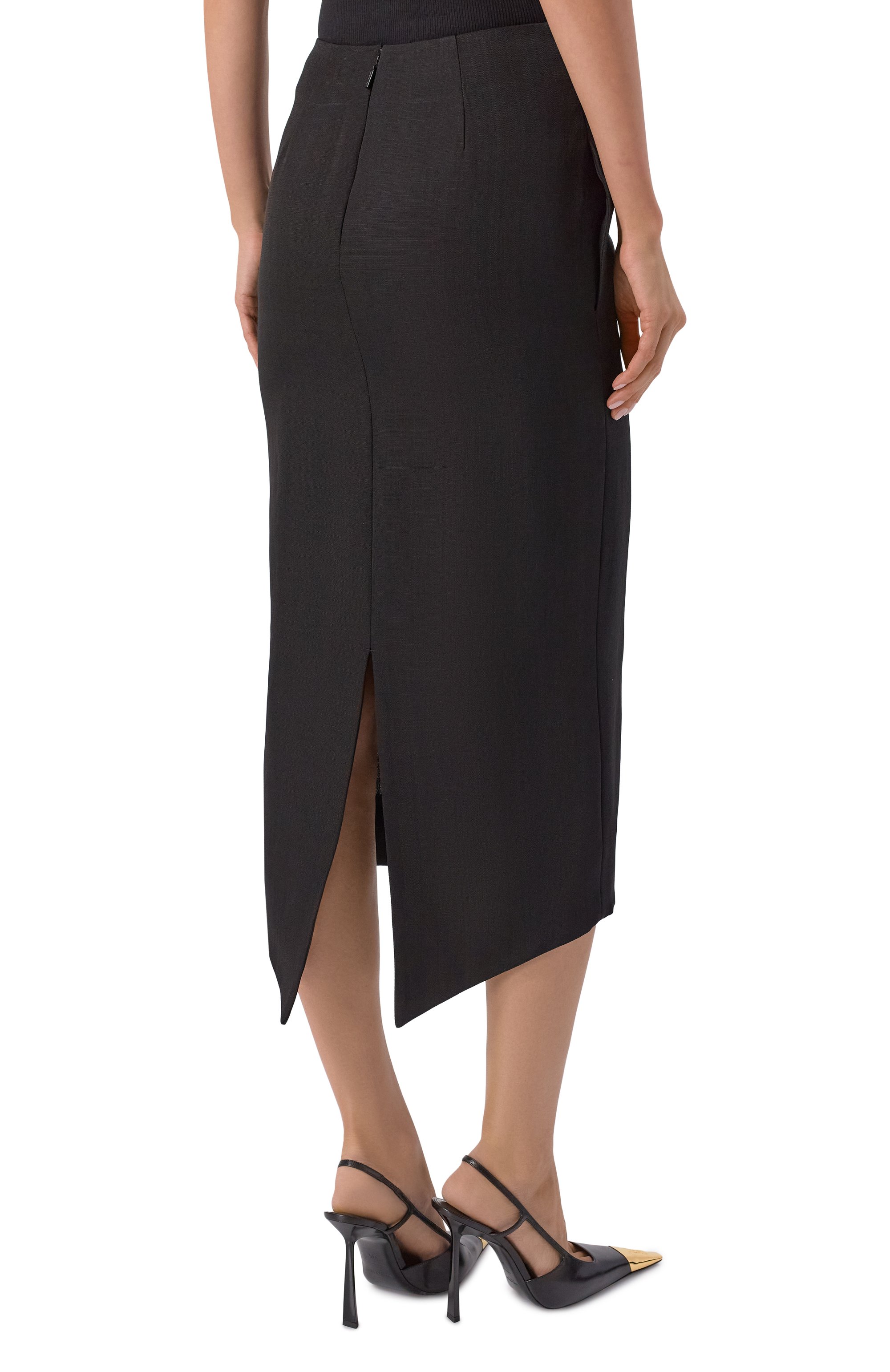 Юбка из вискозы и шелка LANVIN, арт. RW-ST0062-6314-E26, фото 4