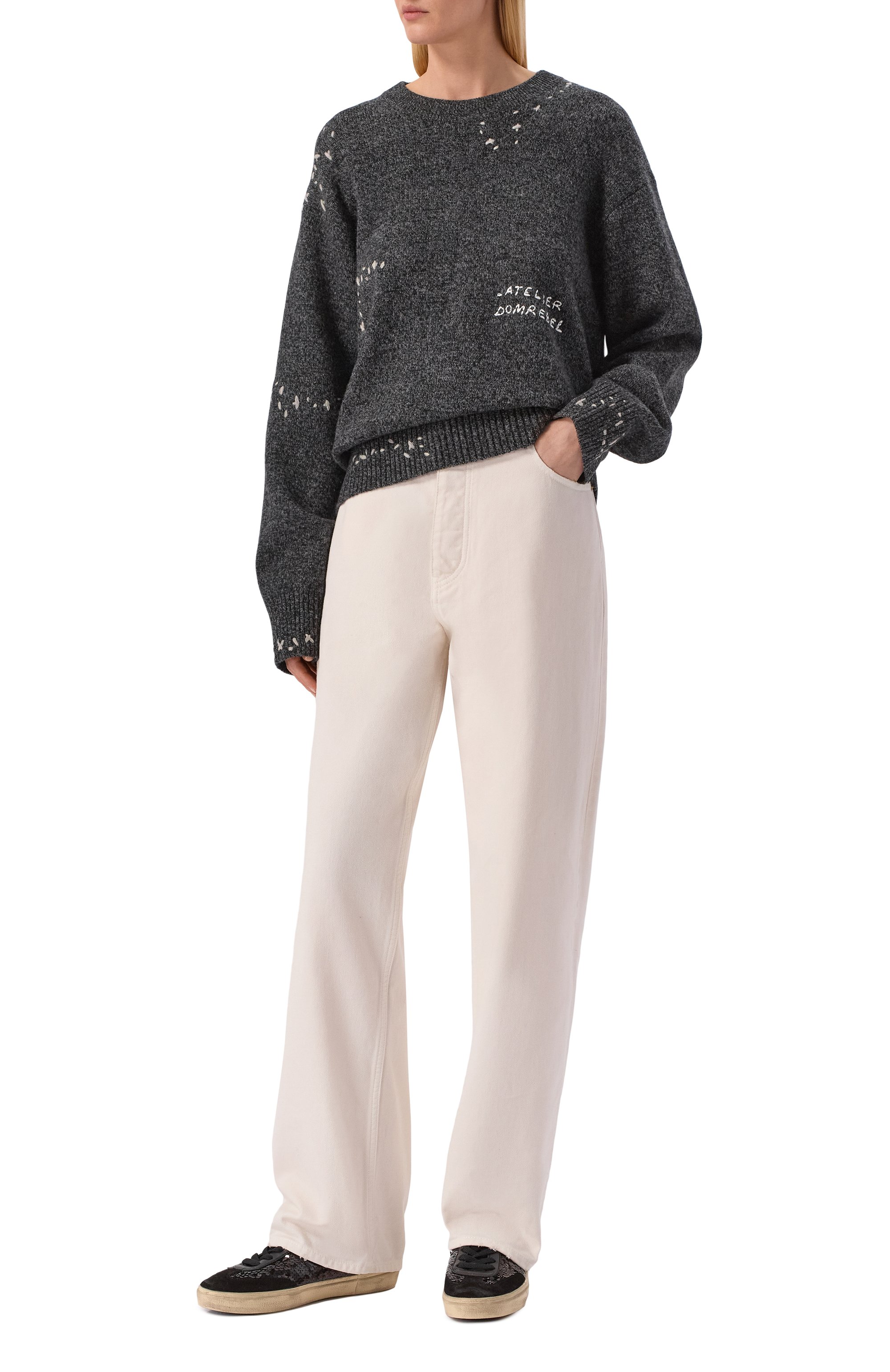 Свитер DOMREBEL, арт. RENEGADE/KNIT CREWNECK, фото 2