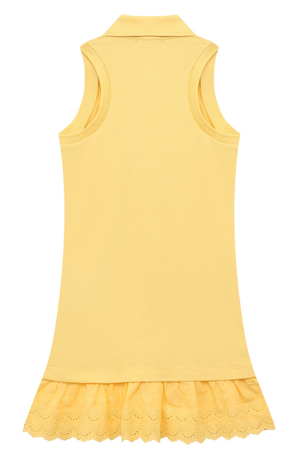 Хлопковое платье POLO RALPH LAUREN желтого цвета по цене 11200 руб., арт. 311862270, фото 2 Хлопковое платье POLO RALPH LAUREN, арт. 311862270, фото 2