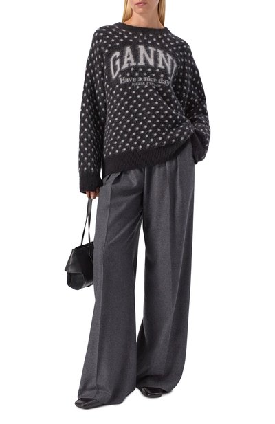 Шерстяной свитер GANNI, арт. A1070123, фото 2