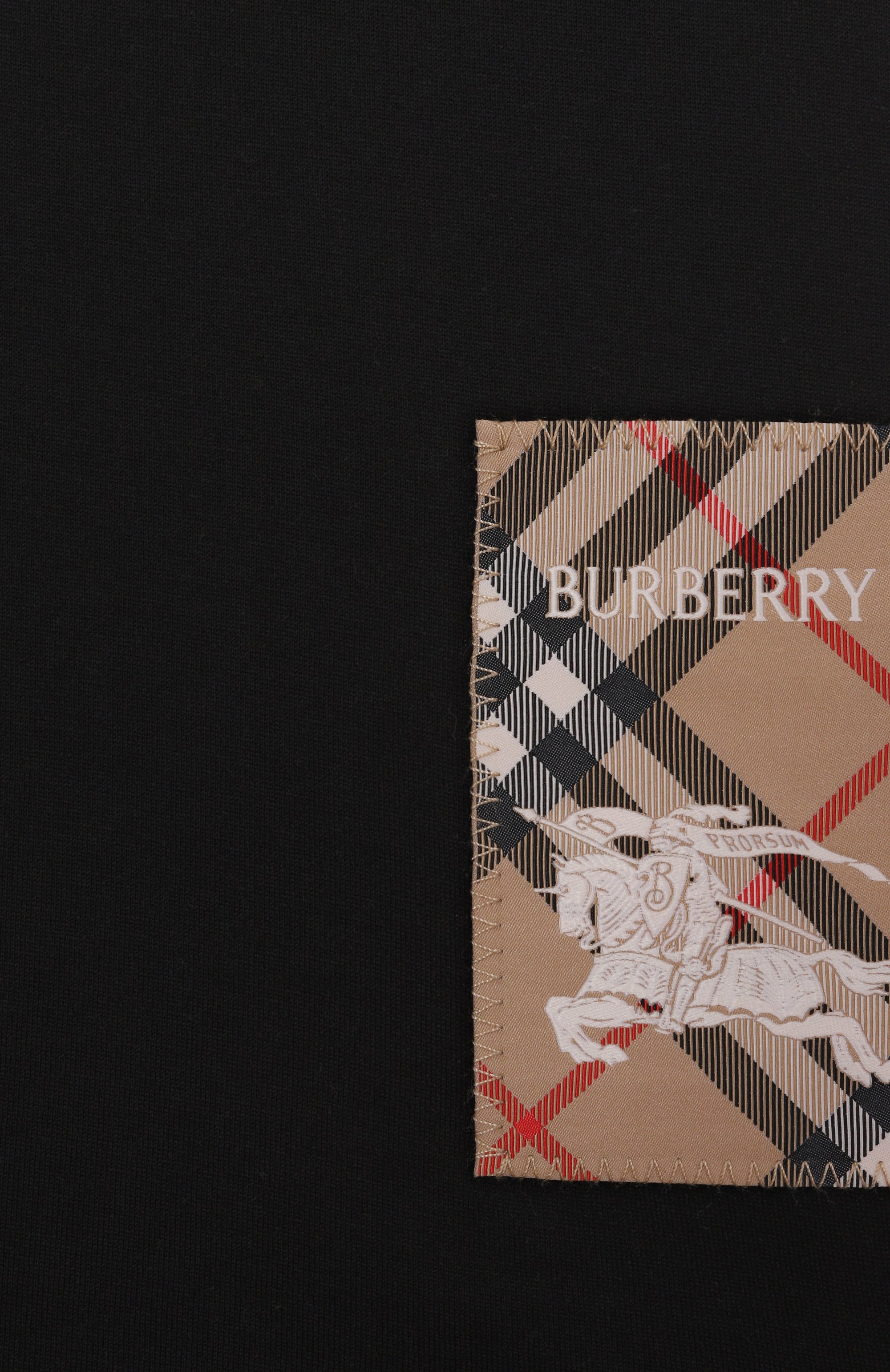 Хлопковая футболка BURBERRY, арт. 8096554, фото 3