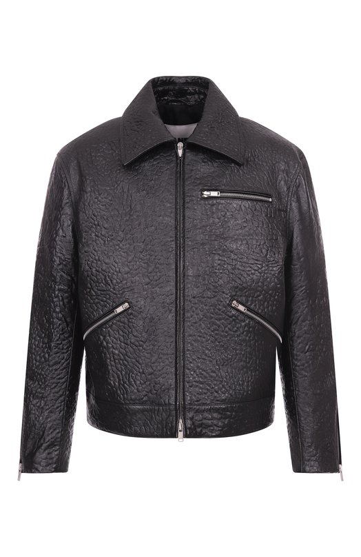 Кожаная куртка Jil Sander J21SW0108/J07223 Чёрный J21SW0108/J07223