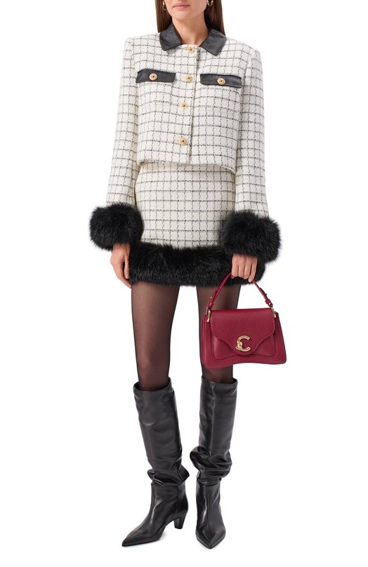 Сумка C-Me small Coccinelle E1 SSL 18 02 01 Бордовый  E1 SSL 18 02 01 Фото 7