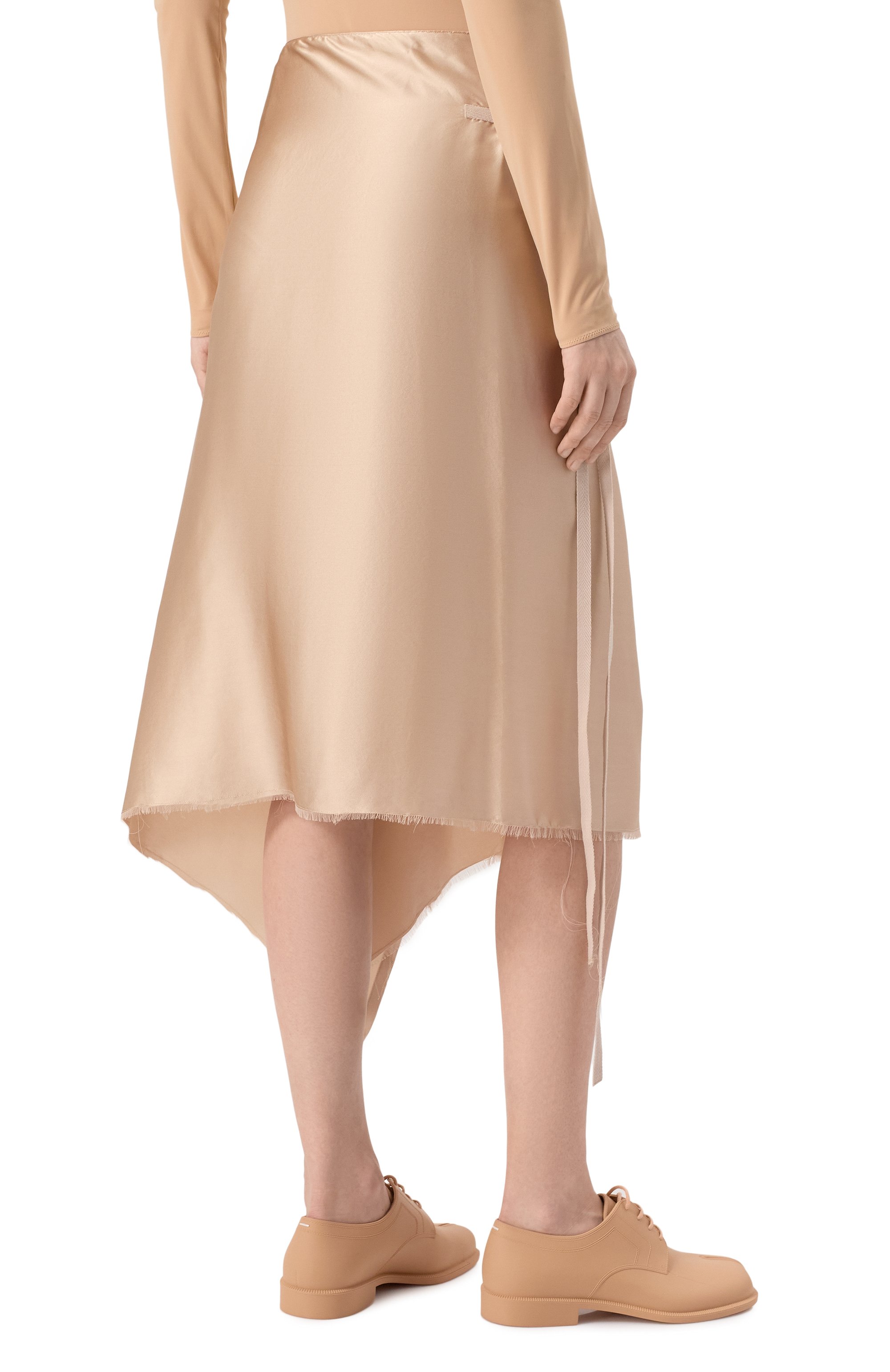 Шелковая юбка ANN DEMEULEMEESTER, арт. B0012428/FA134, фото 4