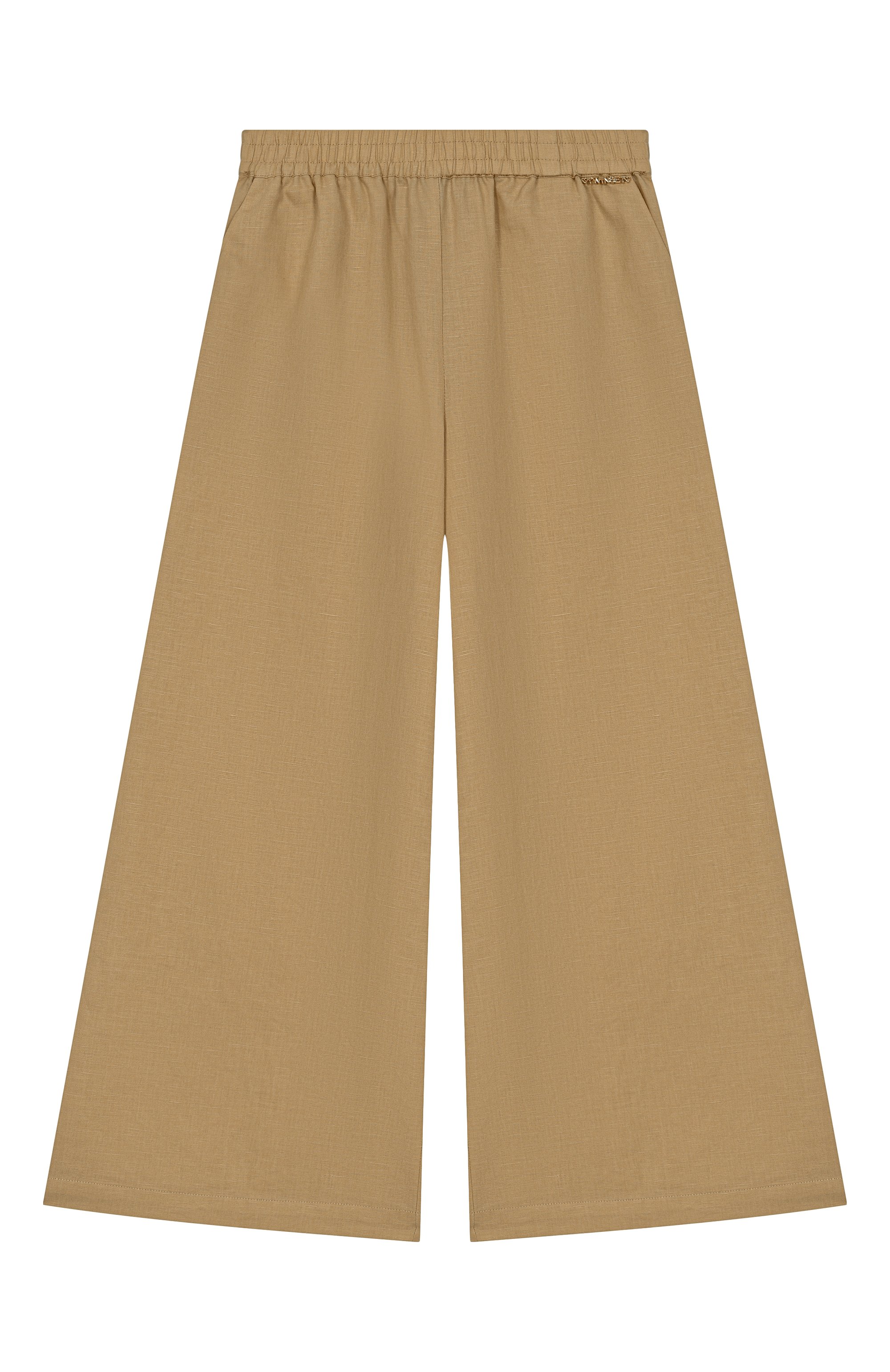 Брюки изо льна и хлопка TWINSET, арт. 251GJ2400, фото 1