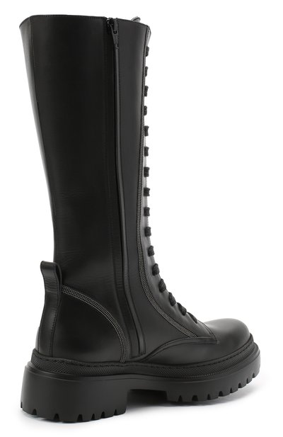 Кожаные сапоги BRUNELLO CUCINELLI, арт. MZBSC1893P, фото 4