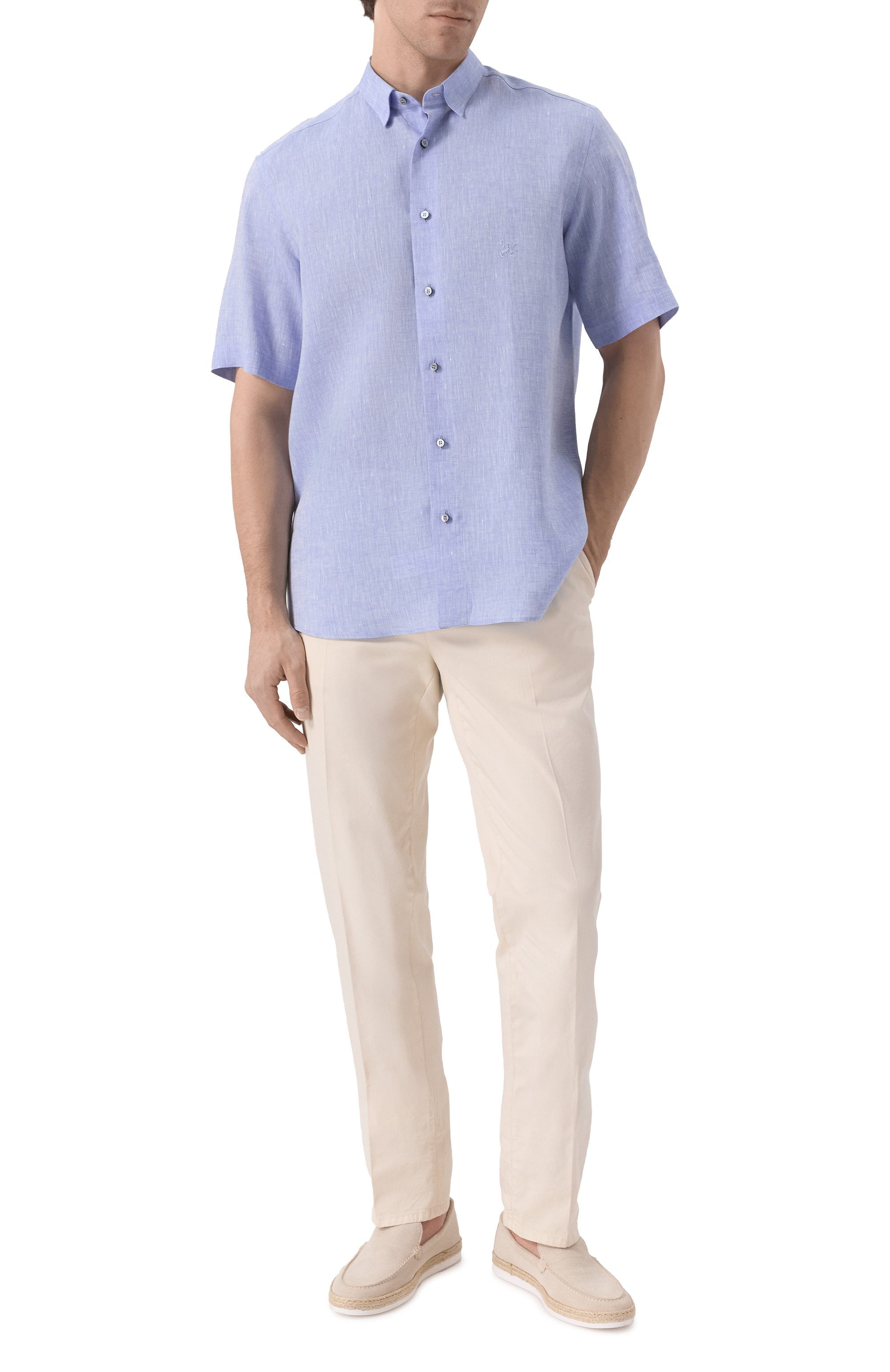 Льняная рубашка ZILLI, арт. LINAR1M080013123U, фото 2