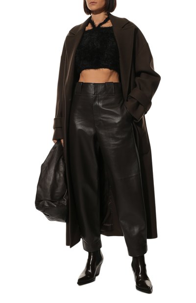 Топ MSGM черного цвета по цене 26750 руб., арт. 3341MDT112 227775, фото 2 Топ MSGM, арт. 3341MDT112 227775, фото 2