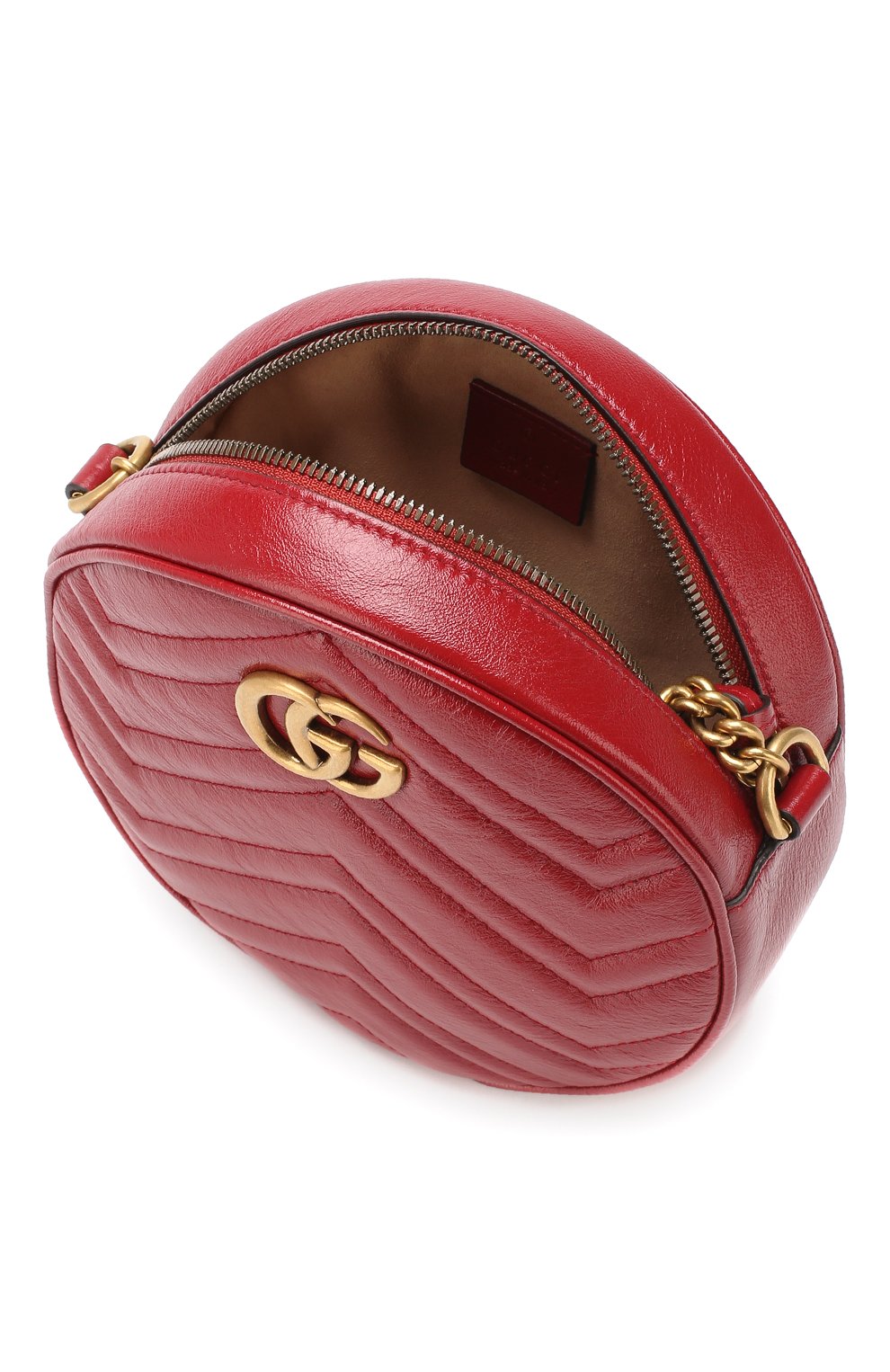 Сумка gg marmont mini  GUCCI, арт. 550154/00LET, фото 4