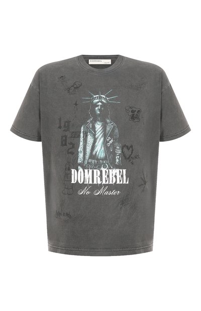 Мужская хлопковая футболка DOMREBEL, арт. M G0THAM