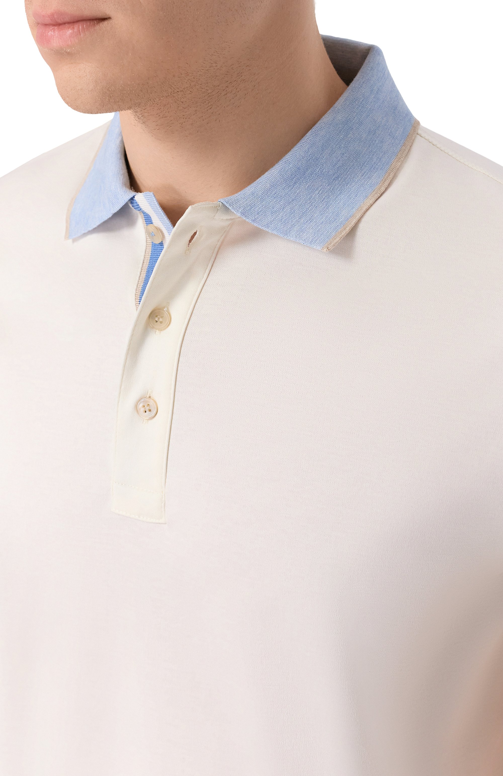 Хлопковое поло PAUL&SHARK, арт. 26411214, фото 5