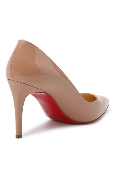 Кожаные туфли pigalle 85 CHRISTIAN LOUBOUTIN, арт. pigalle 85 patent calf, фото 4