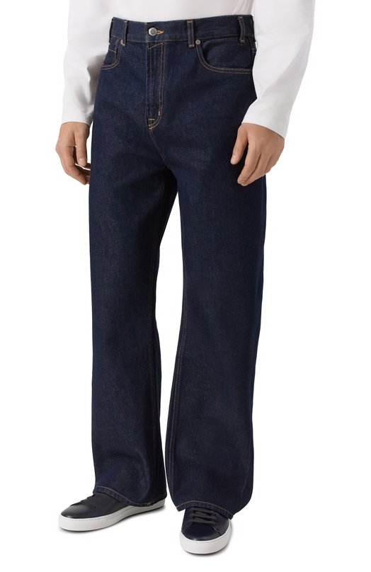 Джинсы Wide Leg 7 For All Mankind 7TY70E35 Синий  7TY70E35 Фото 3
