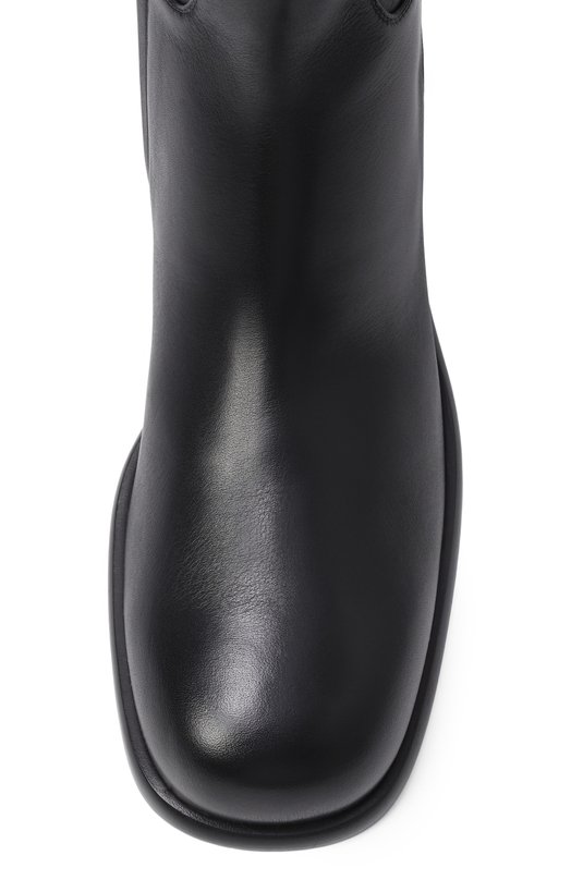 Кожаные сапоги Avenue 25 Sergio Rossi B15630/MMVN13 Чёрный  B15630/MMVN13 Фото 6