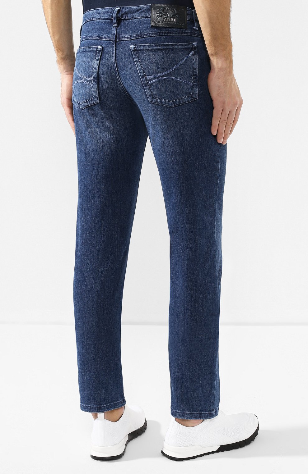 Джинсы прямого кроя ZILLI, арт. MCR-00209-JABI3/S001, фото 4