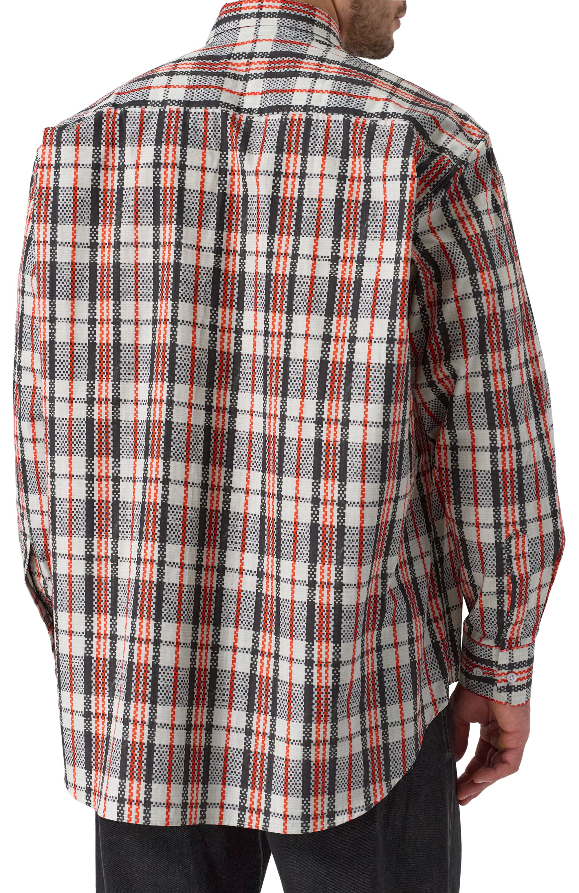 Хлопковая рубашка VETEMENTS, арт. UE54SH380B, фото 4