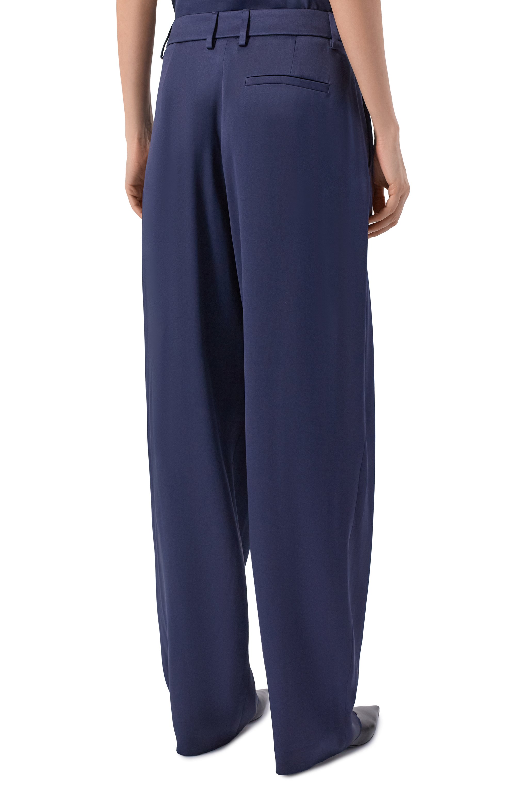 Шелковые брюки GIORGIO ARMANI, арт. GW002793/TE10101, фото 4