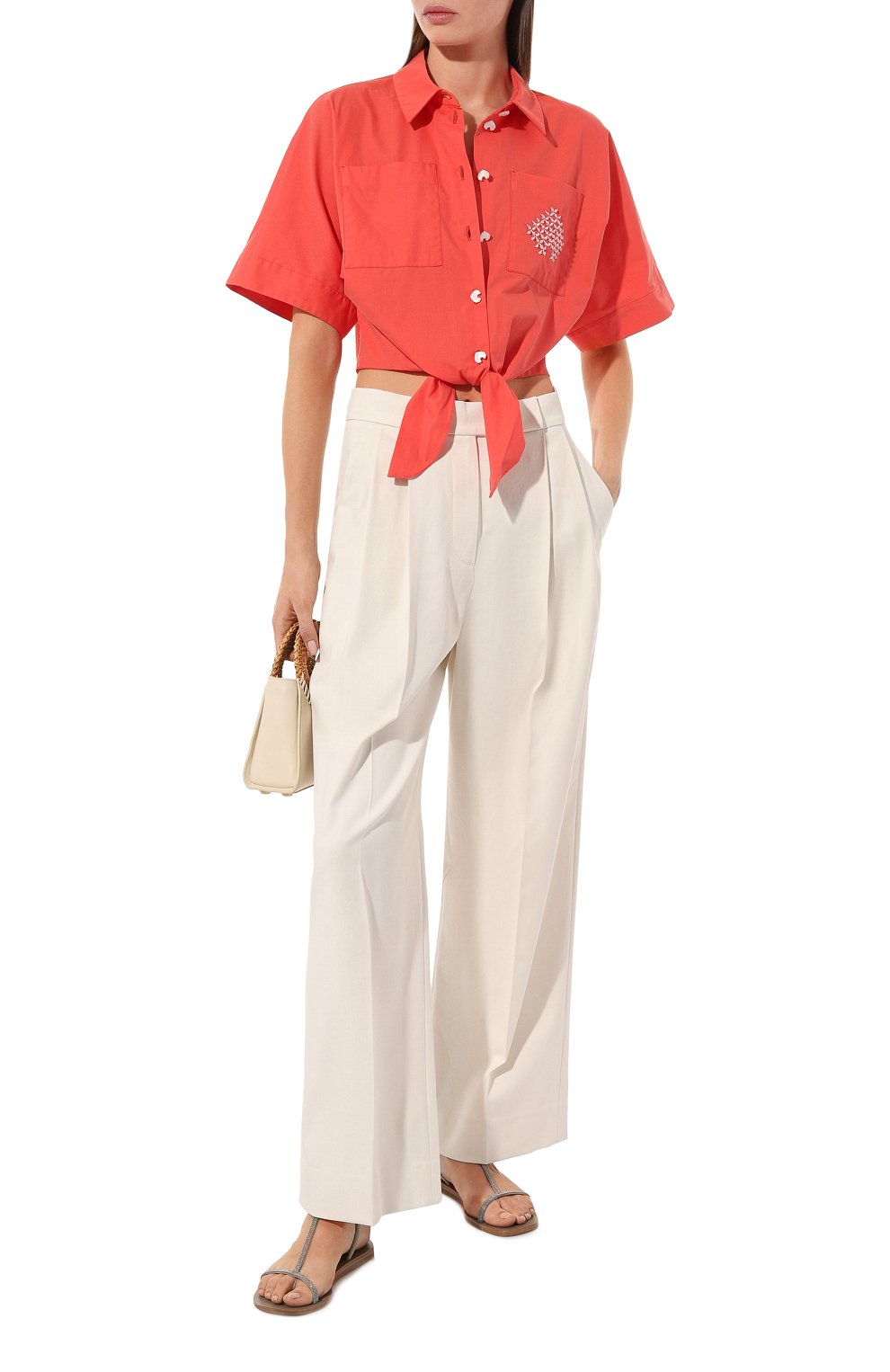 Хлопковая рубашка AKHMADULLINA, арт. 1123.2BL309/C249, фото 2