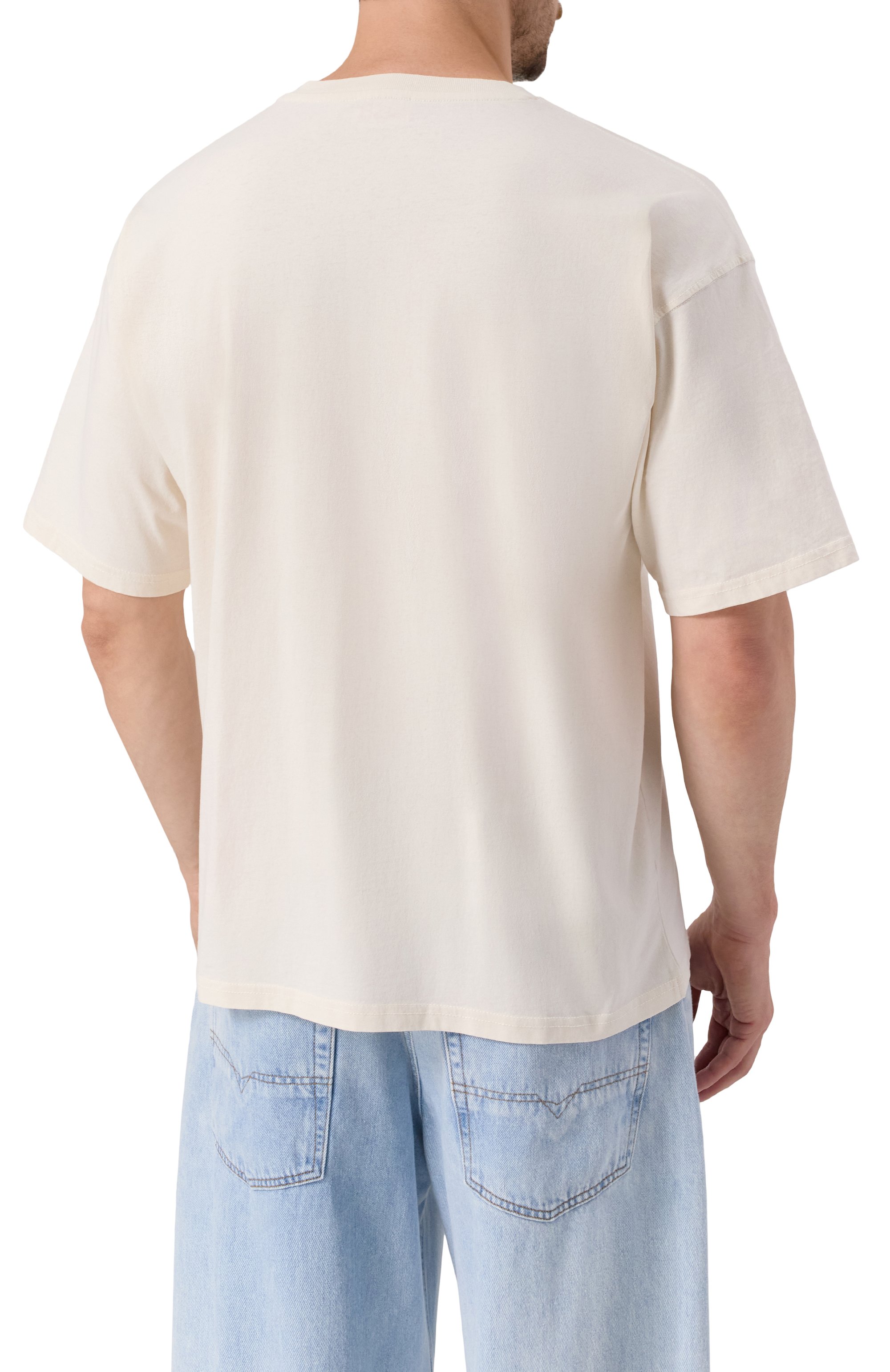 Хлопковая футболка DIESEL, арт. A13049/0DQAU, фото 4