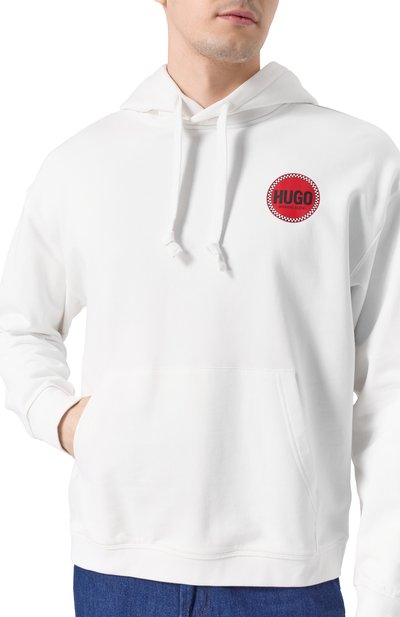 Хлопковое худи HUGO, арт. 50530658, фото 5