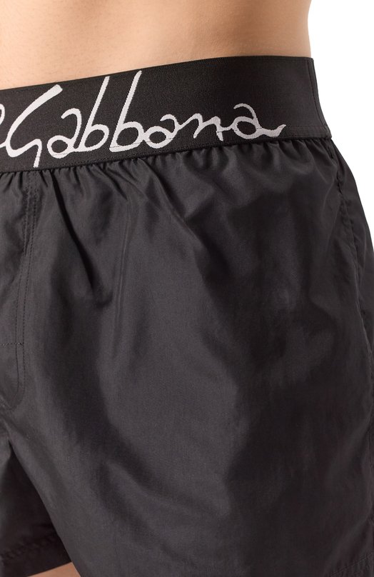Плавки-шорты Dolce & Gabbana M4F27T/FUSFW Чёрный  M4F27T/FUSFW Фото 4