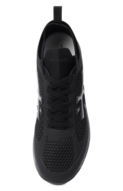 Комбинированные кроссовки Moerun Premiata M0ERUN0.1/VAR 8261 Чёрный  M0ERUN0.1/VAR 8261 Фото 5