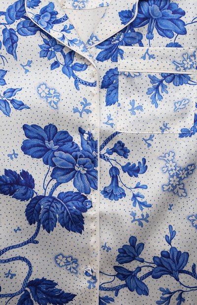 Шелковая пижама LITTLE YOLKE, арт. AW21-12S-WAL-BL, фото 4