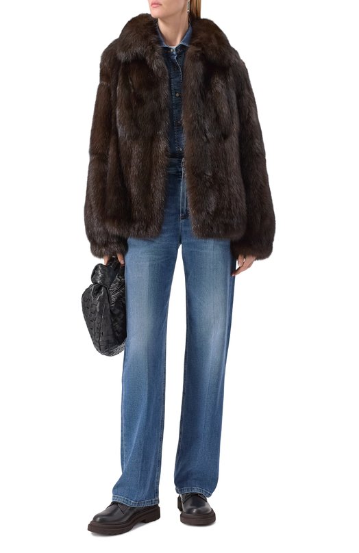 Кожаные ботинки Brunello Cucinelli MZ0LG3037P Чёрный  MZ0LG3037P Фото 2