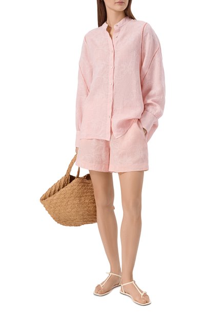 Женский льняная рубашка 120% LINO, арт. 33ALIW1PKM/000G465