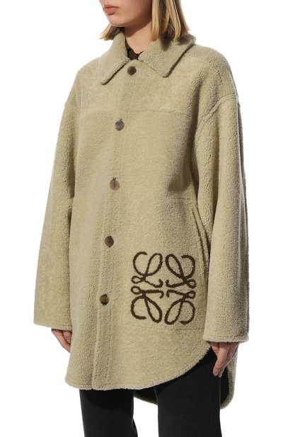 Двусторонняя дубленка из овчины LOEWE, арт. S359Y19L32, фото 3