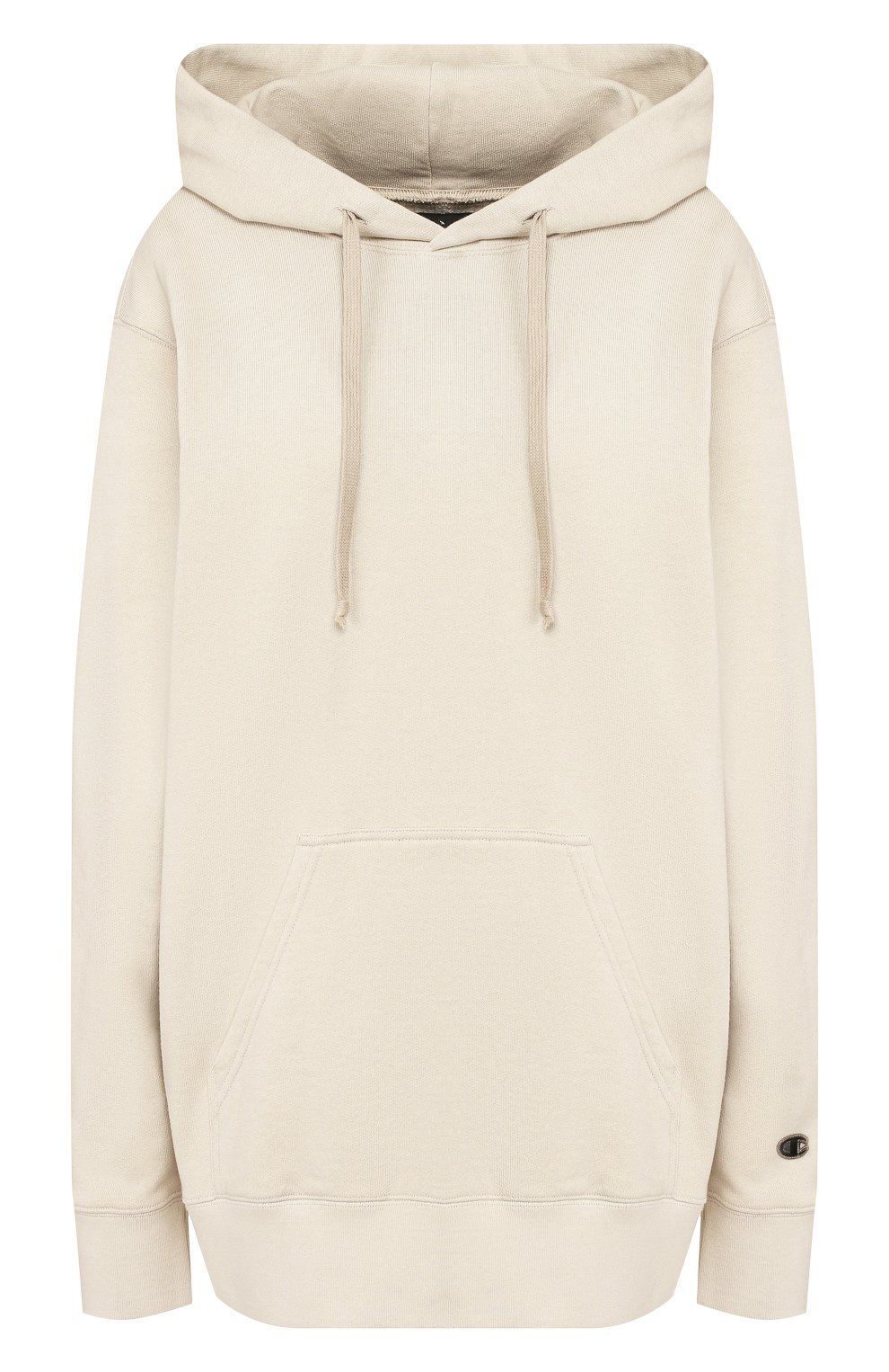 Хлопковое худи rick owens x champion RICK OWENS, арт. CW20S0006/113674, фото 1
