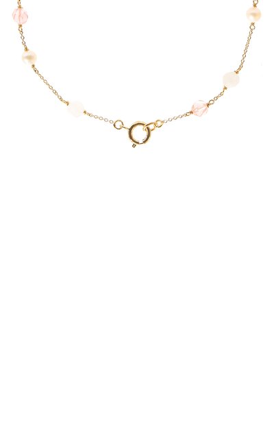 Колье CRYSTALLINE JEWELLERY розового цвета по цене 14740 руб., арт. 511F, фото 4 Колье CRYSTALLINE JEWELLERY, арт. 511F, фото 4