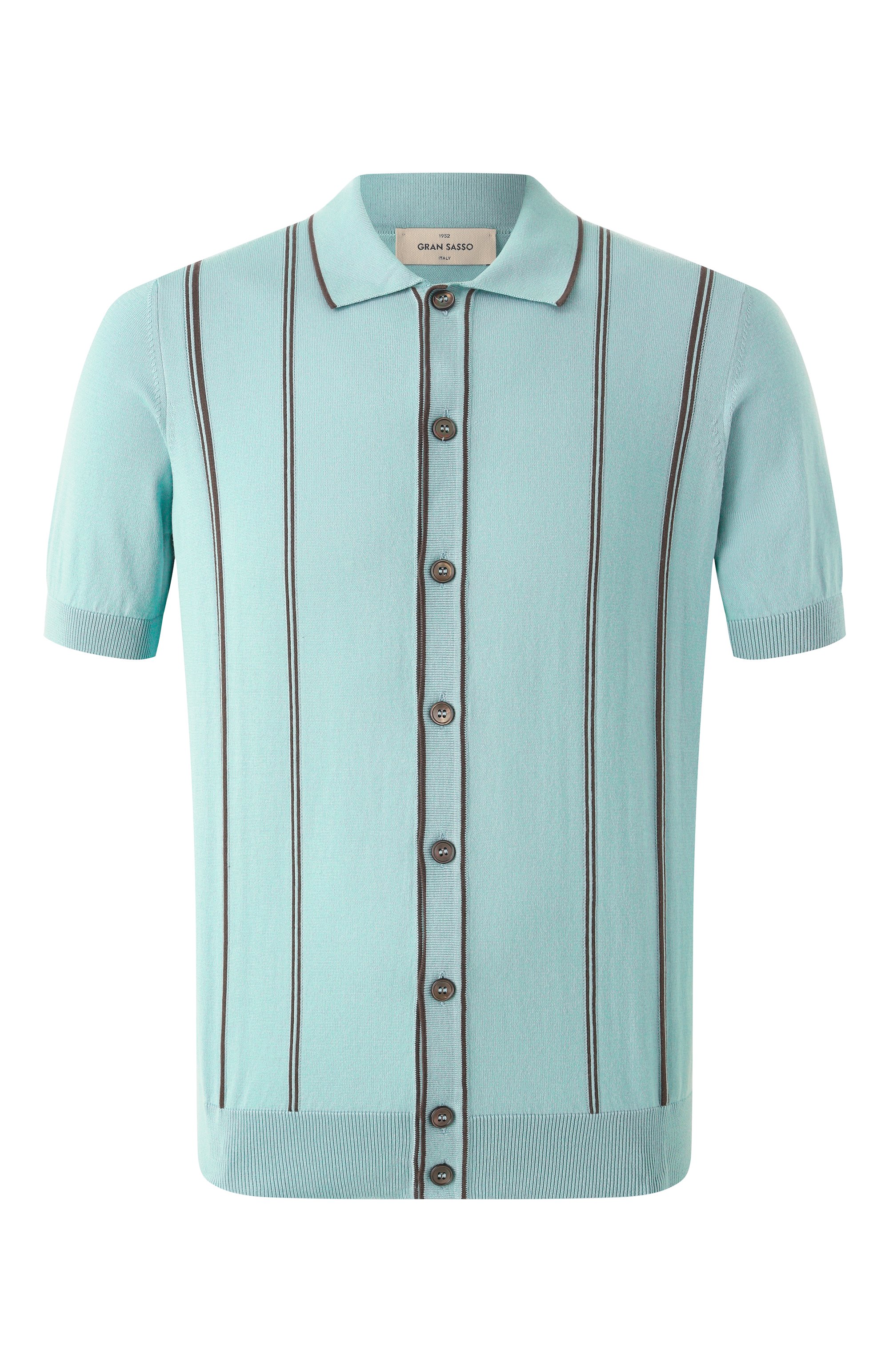 Хлопковая рубашка GRAN SASSO, арт. 59135/18041, фото 1