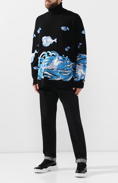 Свитер из смеси шерсти и кашемира VALENTINO, арт. SV3KC04Q5HG, фото 2