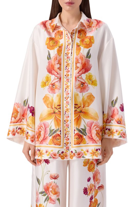 Шелковый костюм YVON 0 161804 Белый  0 161804 Фото 3