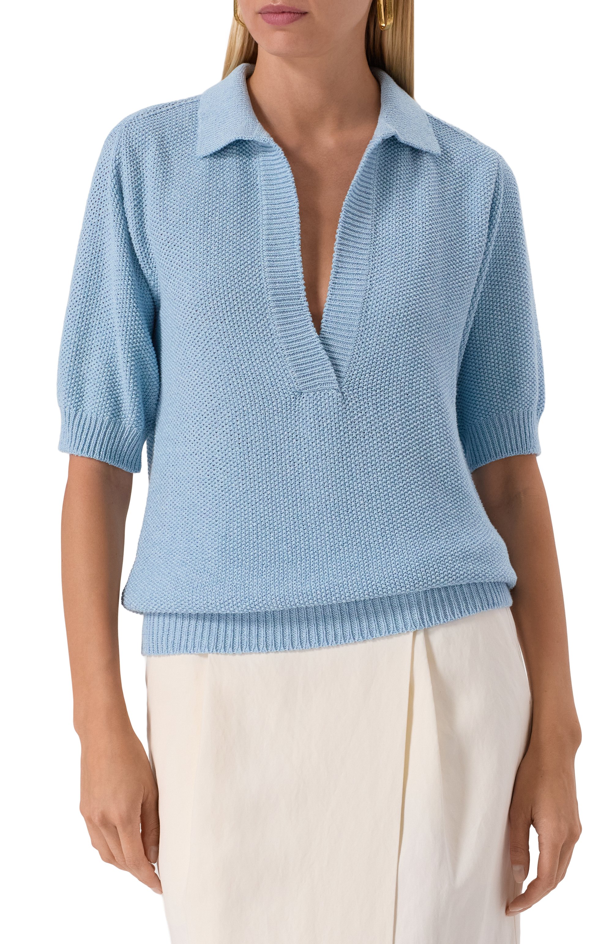 Поло из шелка и хлопка MVST, арт. WS61-259MU, фото 3