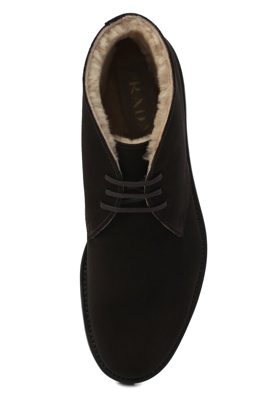 Замшевые ботинки PRADA, арт. 2TF031-3D8E-F0003-A000, фото 5