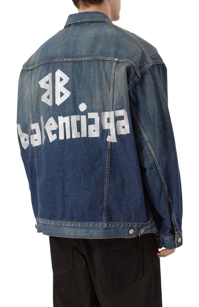 Джинсовая куртка BALENCIAGA, арт. 738738/TRW62, фото 4