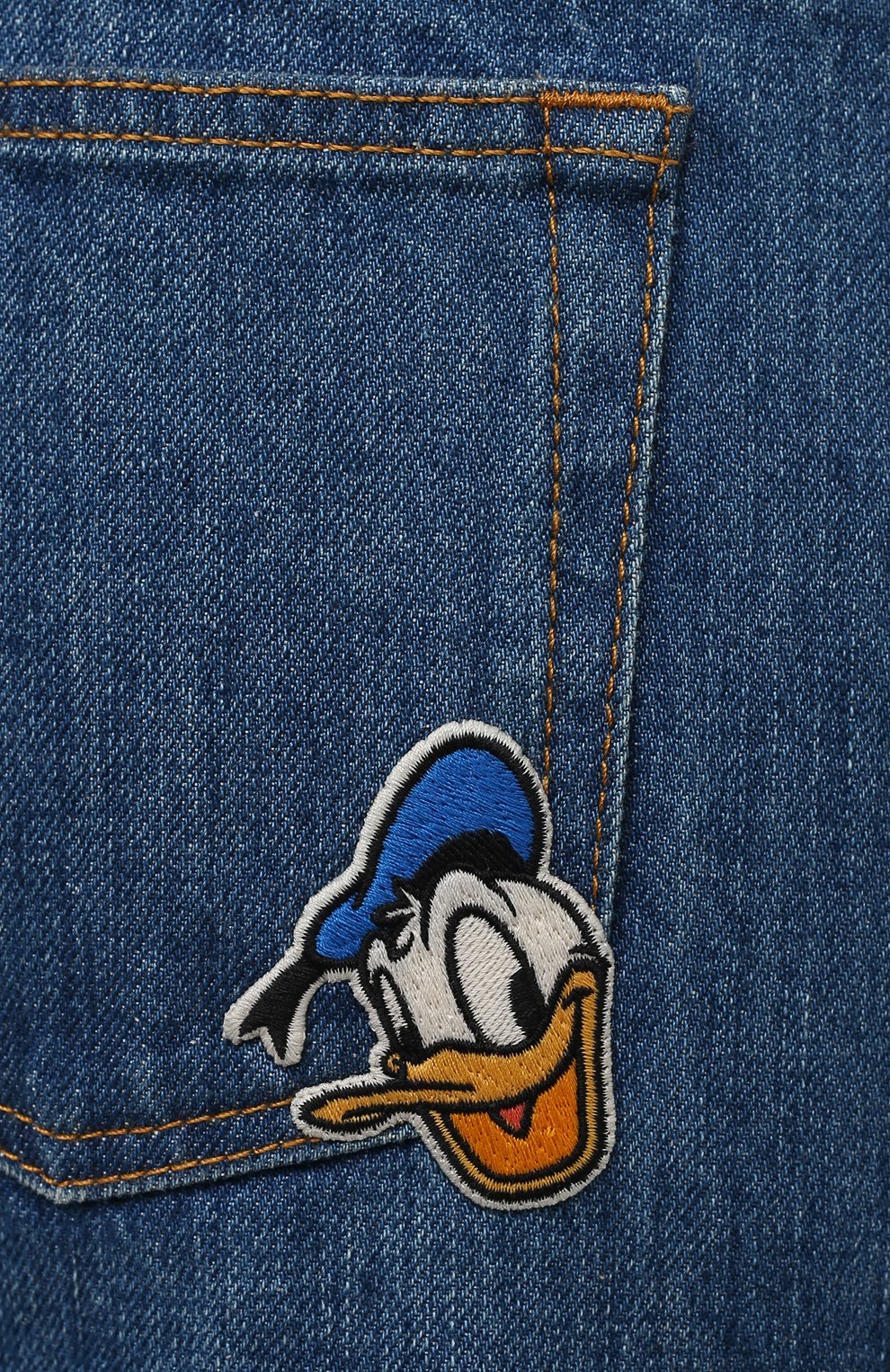 Джинсы GUCCI синего цвета по цене 84960 руб., арт. 628919/XDBK0, фото 5 Джинсы GUCCI, арт. 628919/XDBK0, фото 5