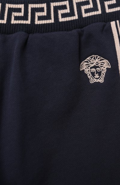 Хлопковые джоггеры VERSACE, арт. 1018565/1A11652, фото 3