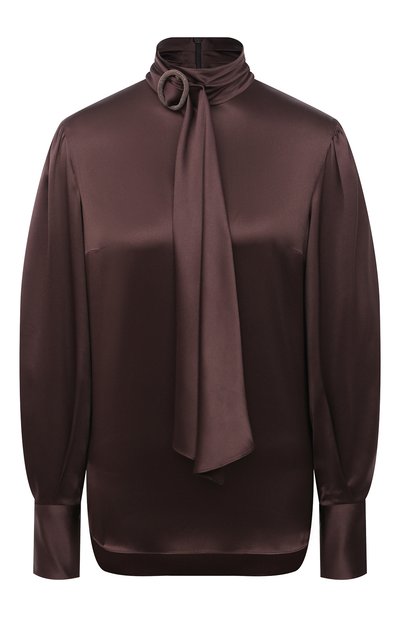Атласная блузка BRUNELLO CUCINELLI, арт. M0C59D0814, фото 1