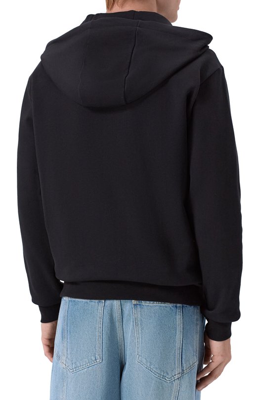 Хлопковая толстовка Iceberg E024/6341 Чёрный  E024/6341 Фото 4