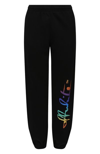 Женские хлопковые джоггеры OFF-WHITE, арт. 0WCH006F20JER0021084