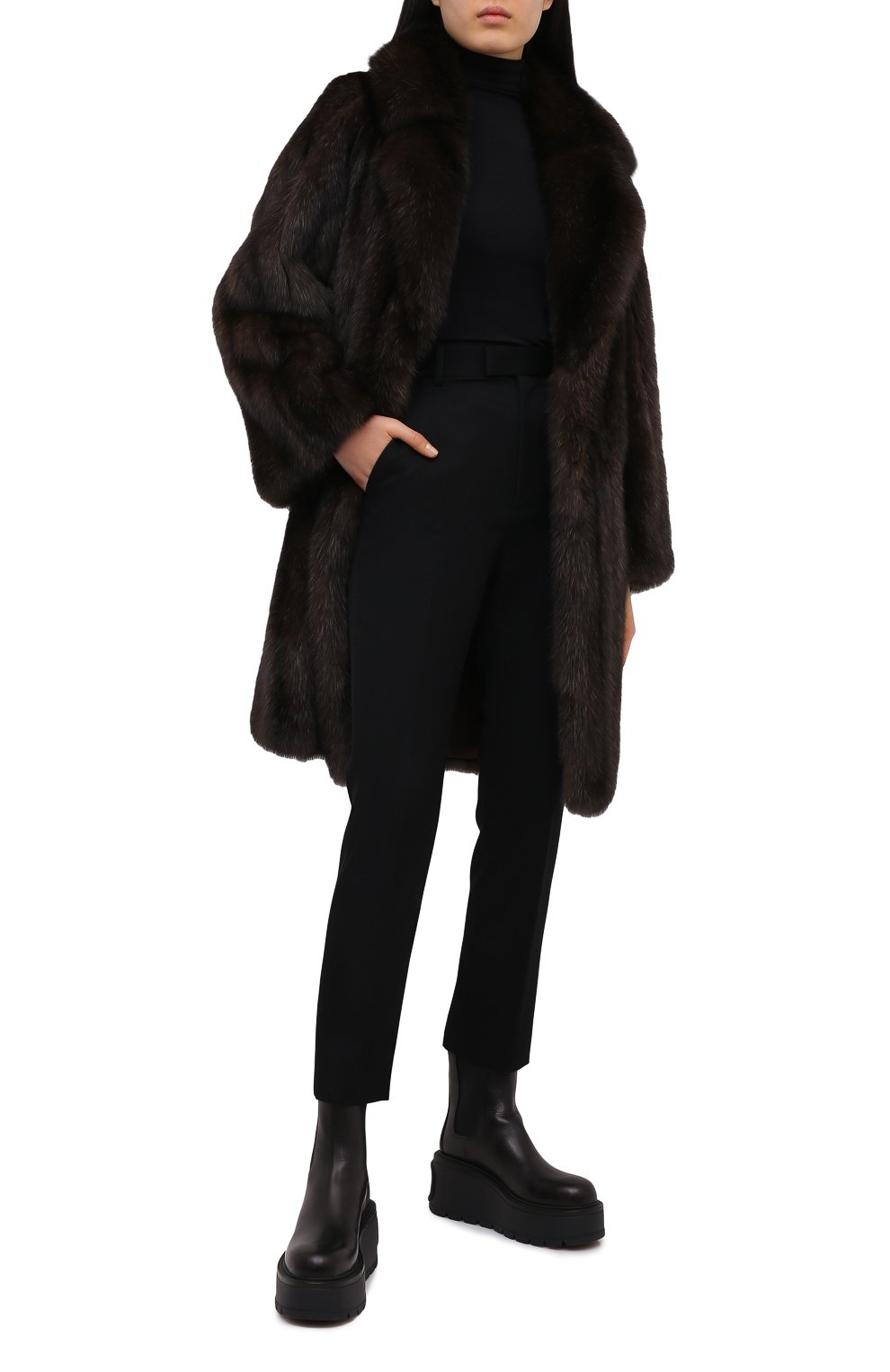 Шуба из меха соболя VICTORIA KUSENKOVA, арт. 723500004495, фото 2
