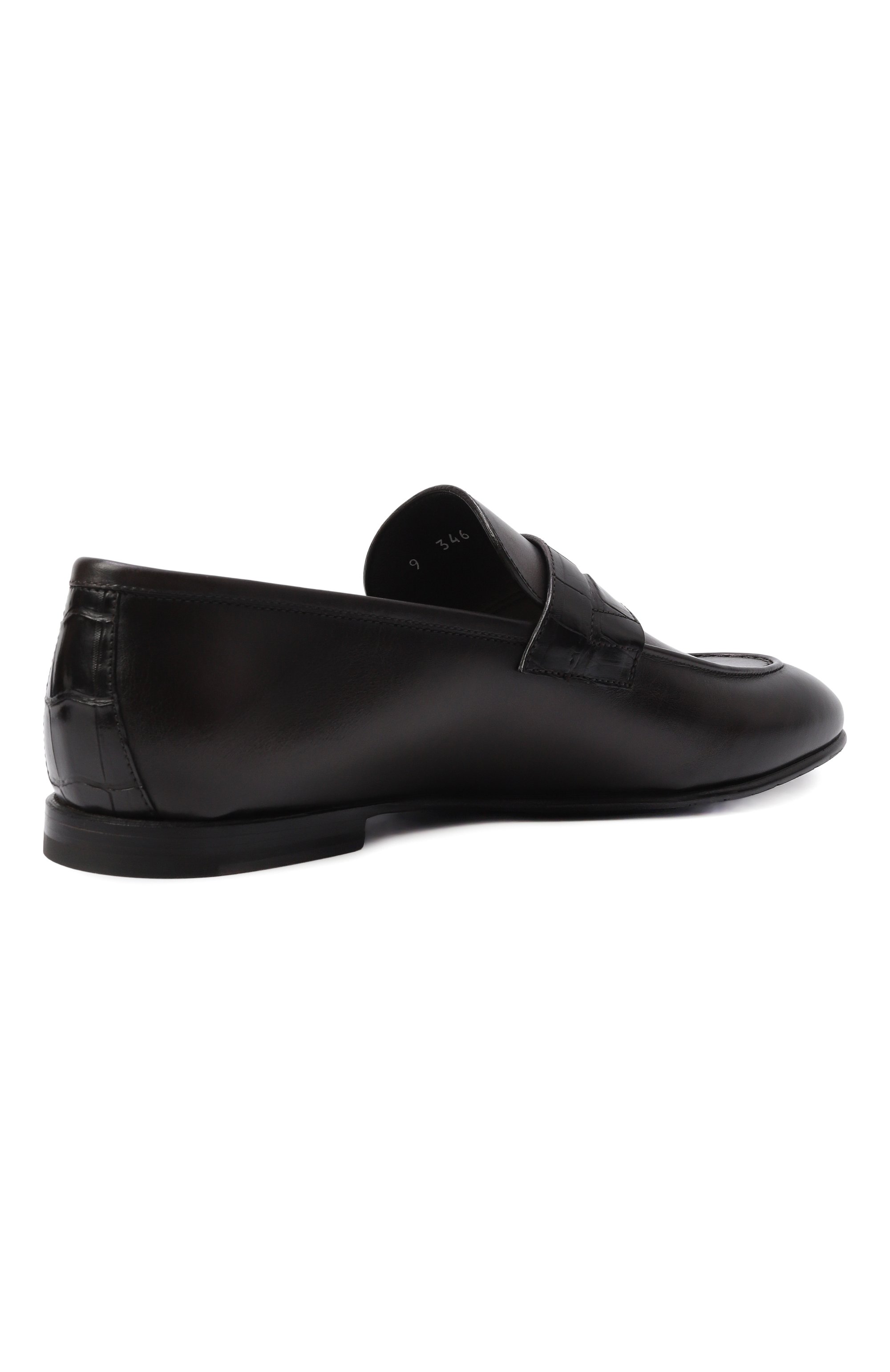 Кожаные пенни-лоферы BARRETT, арт. 261U014.4/BETIS CREAM, фото 4