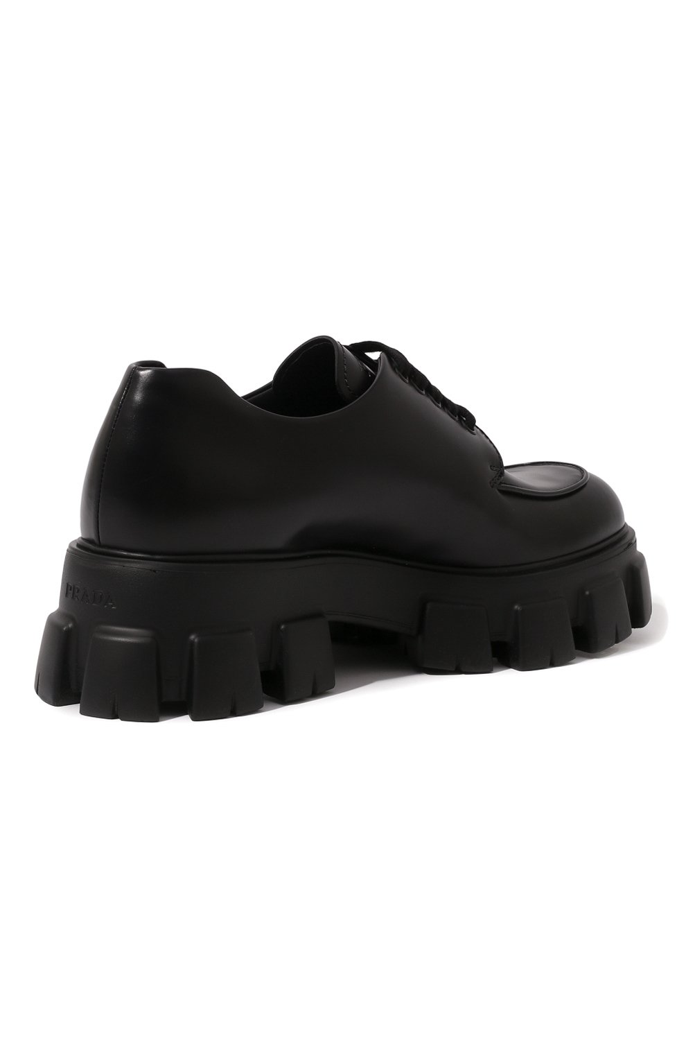 Кожаные дерби PRADA, арт. 2EE356-B4L-F0002, фото 5