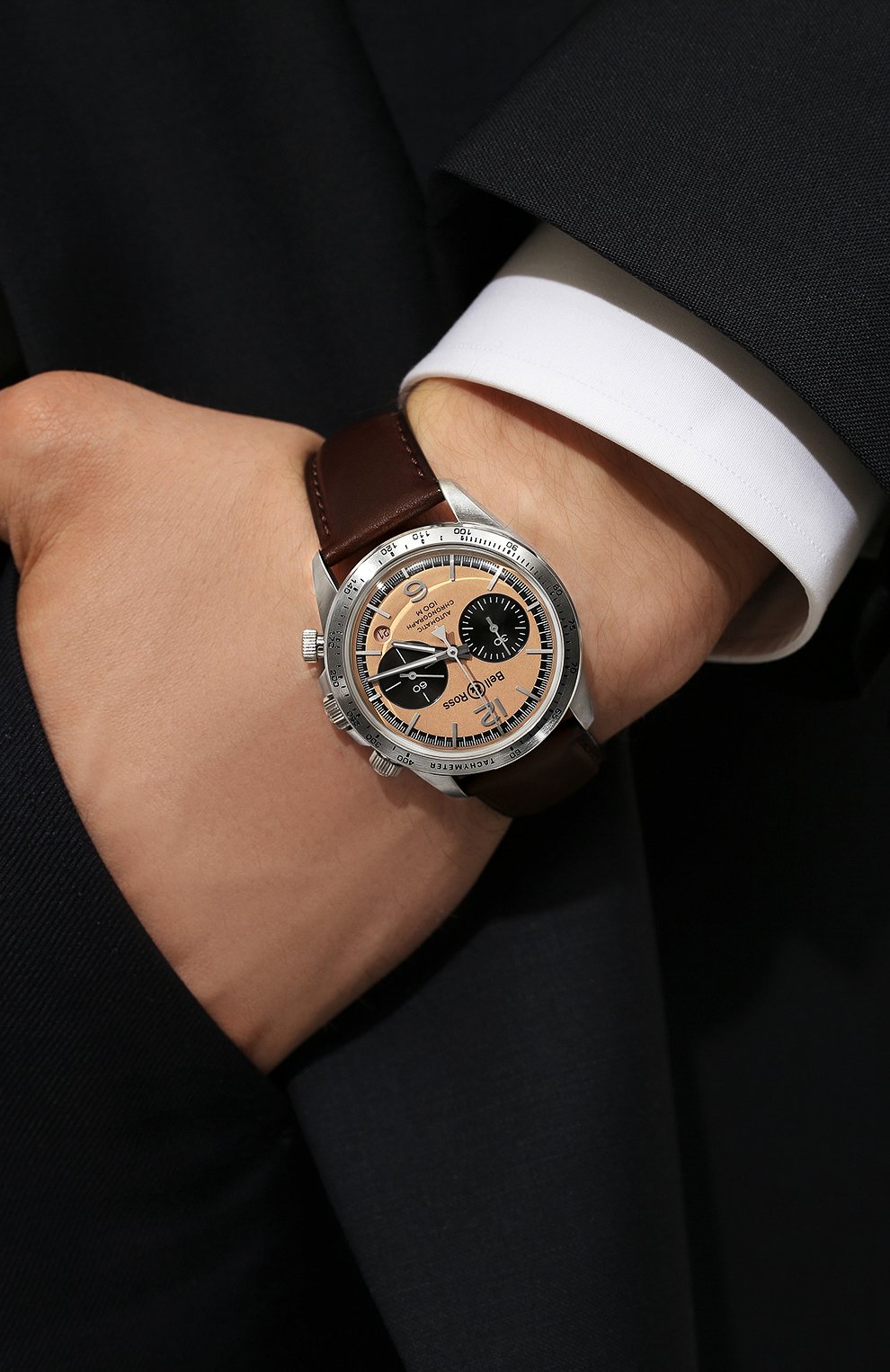 Часы "v2-94 bellytanker" BELL AND ROSS, арт. BRV294-BT-ST/SCA, фото 6