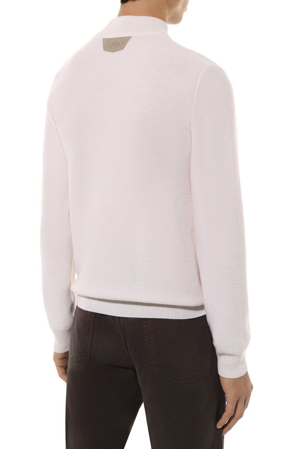 Свитер из шерсти и кашемира ZILLI, арт. KZMN03M0223VTRI00, фото 4
