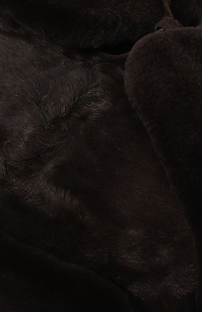 Меховая шапка-ушанка из норки и каракуля VICTORIA KUSENKOVA, арт. 337110204126, фото 3